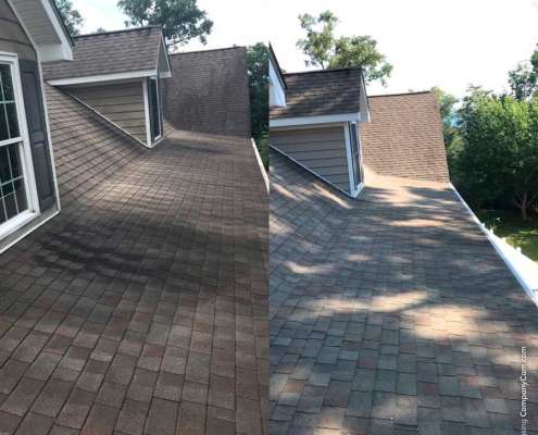 Soft Wash Roof Cleaning Spruce Pine